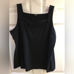 Nic+Zoe Woman’s Mesh Insert Top size 2x